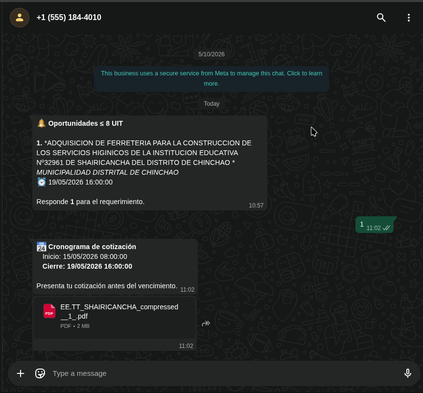 Usuario responde 1